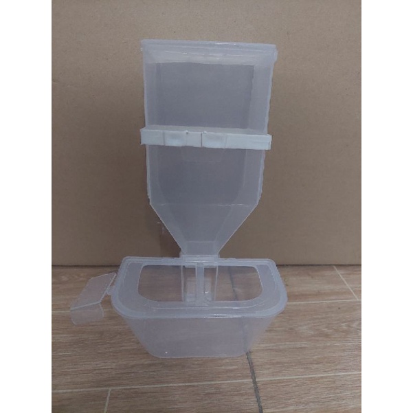 Máng Ăn Tự Động 2 Ngăn Cho Gà Máng Ăn Tự Động Cho Vẹt Máng ăn Tự Động Chống Vẩy Máng Ăn Tự Động Cho Bồ Câu