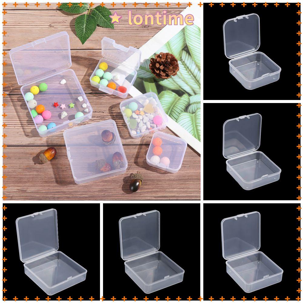 Hộp Nhựa Trong Suốt 5 Ngăn Đựng Phụ Kiện Câu Cá Tiện Lợi