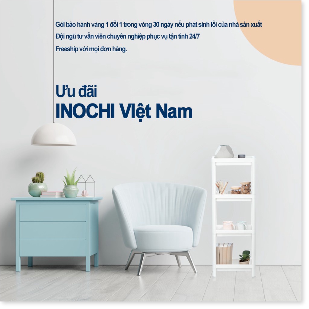 Kệ Đa Năng INOCHI Cao Cấp, Kệ Để Đồ Nhà Tắm, Phòng Bếp Tiện Lợi