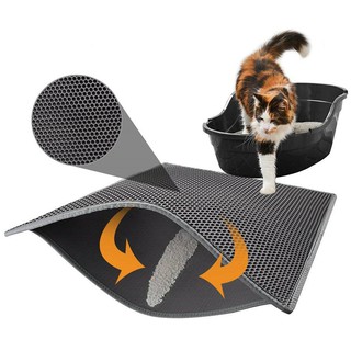 Thảm lót khay cát vệ sinh mèo