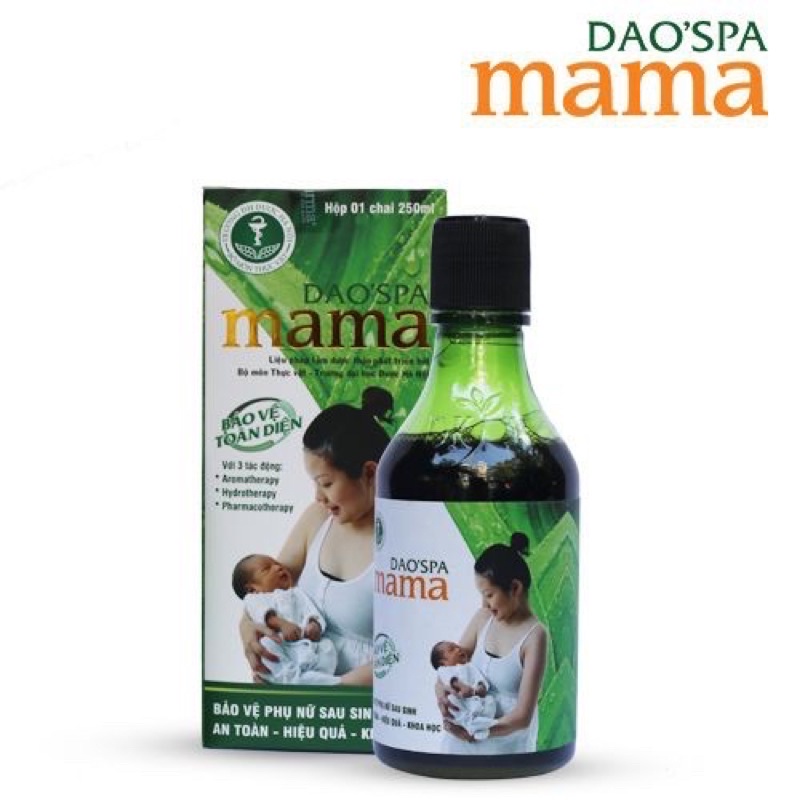 Nước xông tắm thảo dược Dao spa mama chai 250ml - Date mới nhất