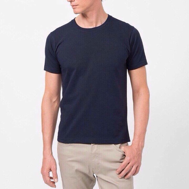 Áo thun nam body cổ tròn