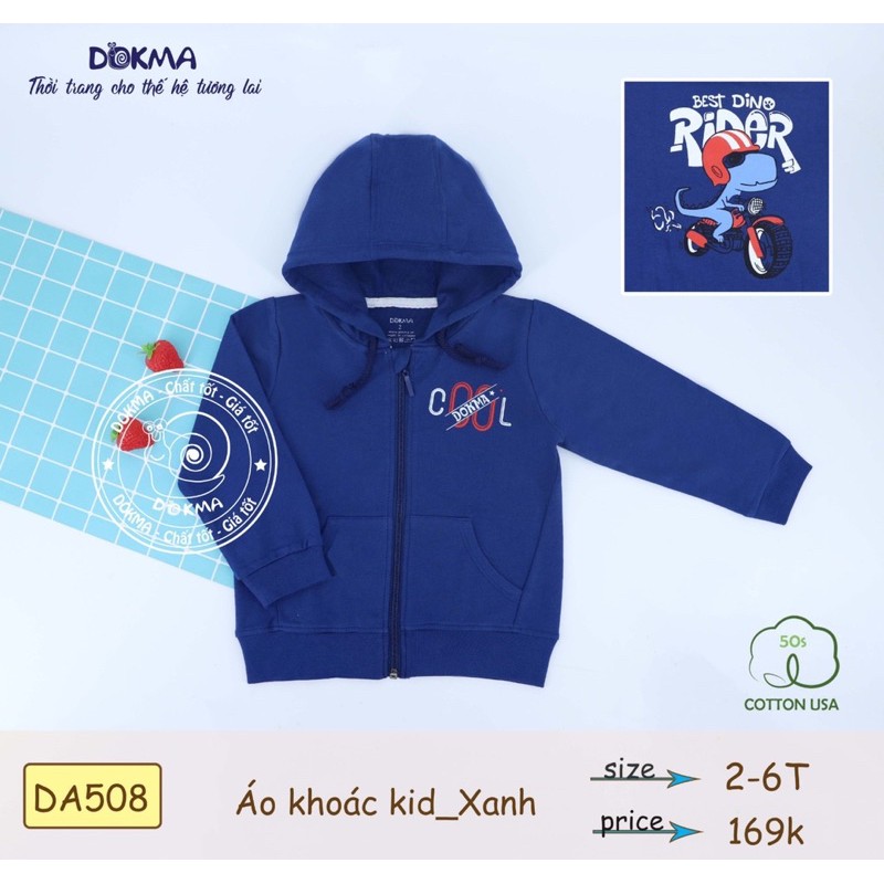 Áo khoác nỉ da cá Dokma