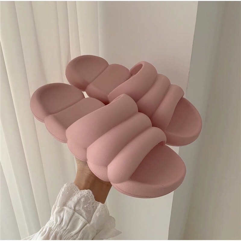 Dép quai ngang nam nữ con sâu kèm ảnh thật