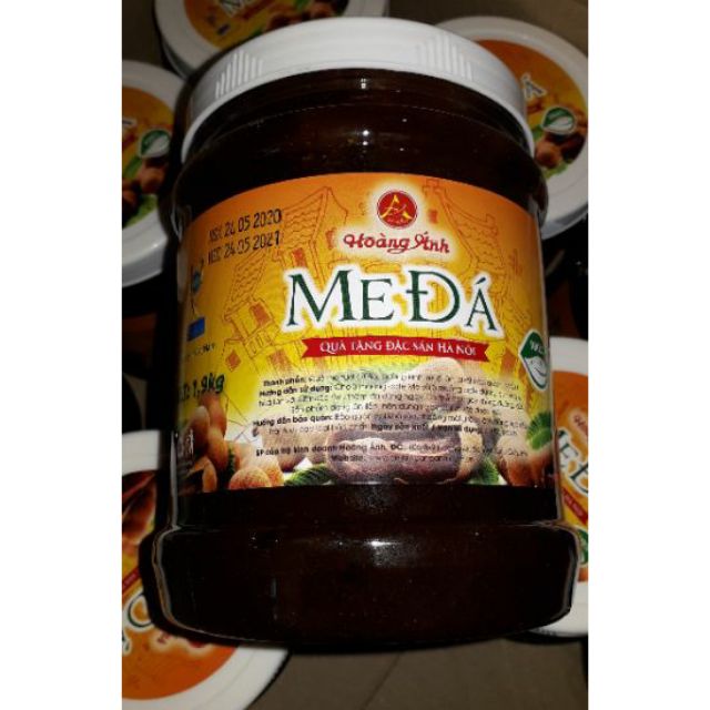 Me đá HOÀNG ÁNH hộp 2kg