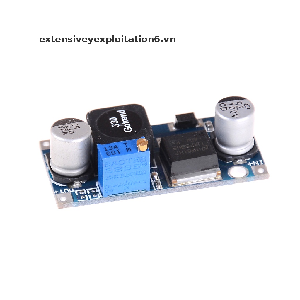 / / E6vn / / Mô Đun Hạ Áp LM2596S 1.5V-30V DC-DC Chuyên Dụng
