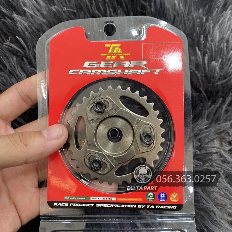 Bánh cam tăng chỉnh wave S110 RSX 110 Blade 110 1 lỗ - Dĩa cam độ wave S 110 tăng chỉnh