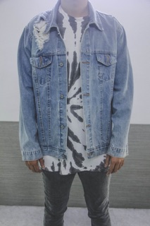 Indigo blue jacket