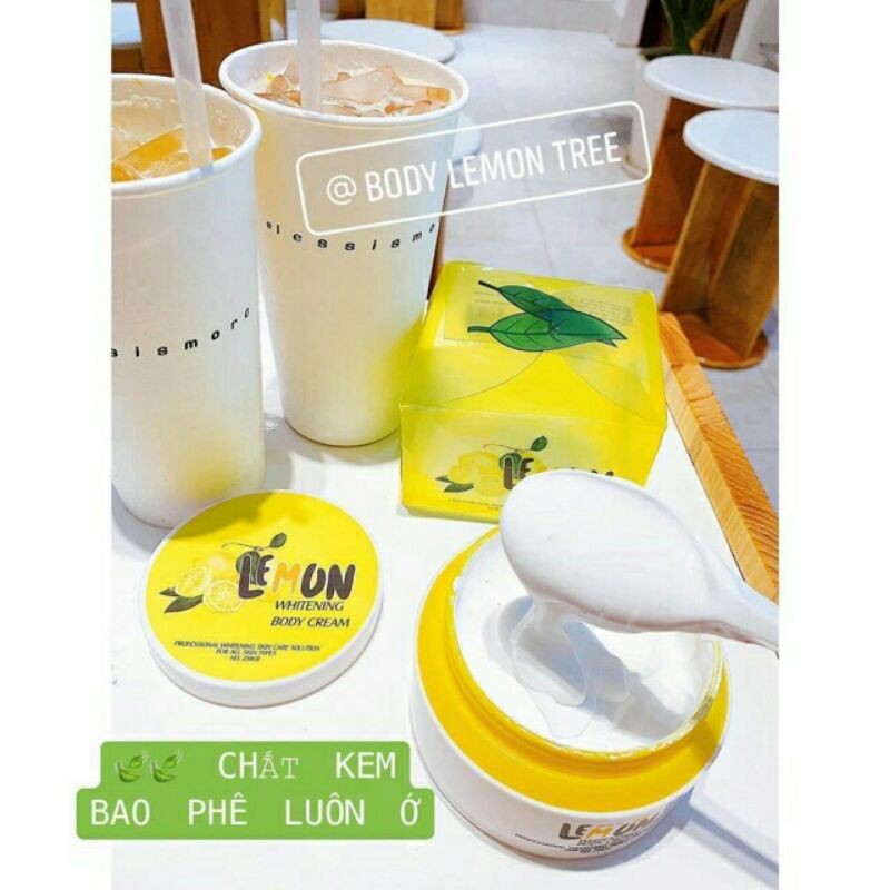 KEM BODY LEMON CHANH HẠT KÍCH TRẮNG GIÚP DA SÁNG