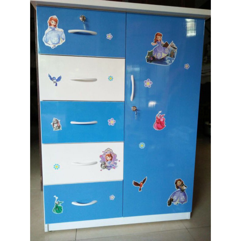 Tủ nhựa đài Loan cho bé  cao 125*85 | BigBuy360 - bigbuy360.vn