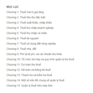 Giáo Trình Nghiệp Vụ Thuế
