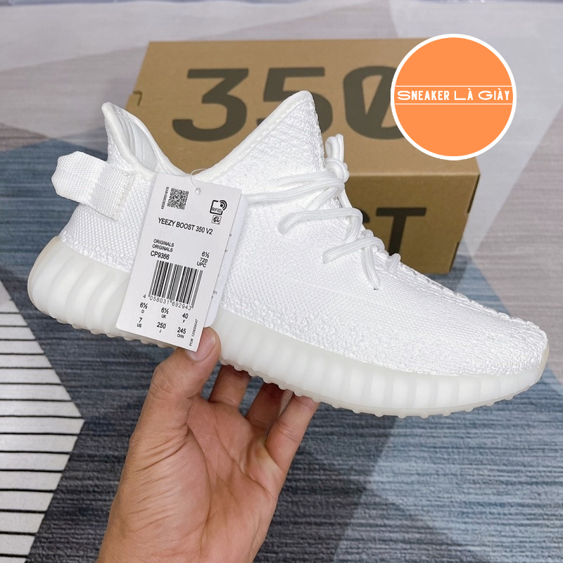 Giày sneaker Yeezy350 v2 Cream White ( Yz350 Cream white ) Boost nén đế mềm êm - Fullbox