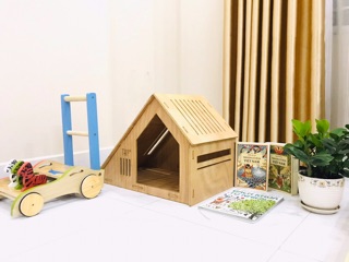 Nhà tam giác hiện đại cho chó mèo