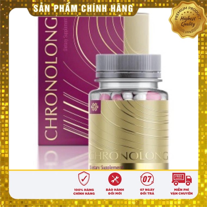 Chronolong 🍀 Phức hợp chống lão hóa - Cải thiện nội tiết tố nữ giúp làm đẹp da, tóc, móng
