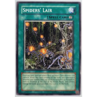 [Thẻ Yugioh] Spiders' Lair |EN| Common