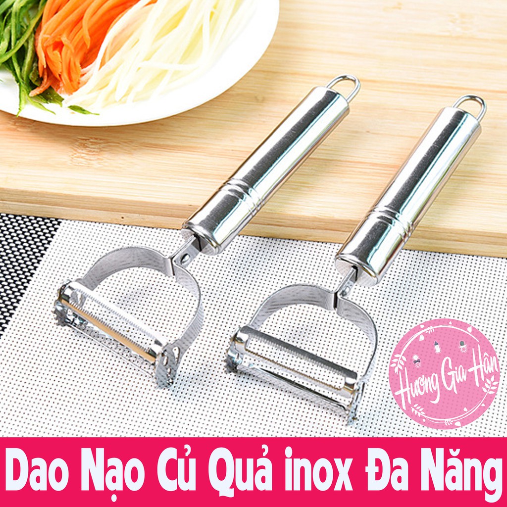 Dao Nạo Củ Quả inox Đa Năng Siêu Hot 2020