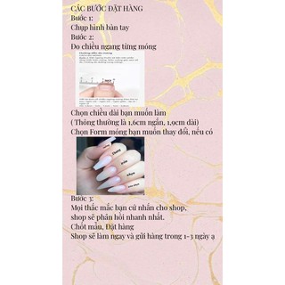 NailBox Móng tay giả thiết kế ( Mẫu Hoa )