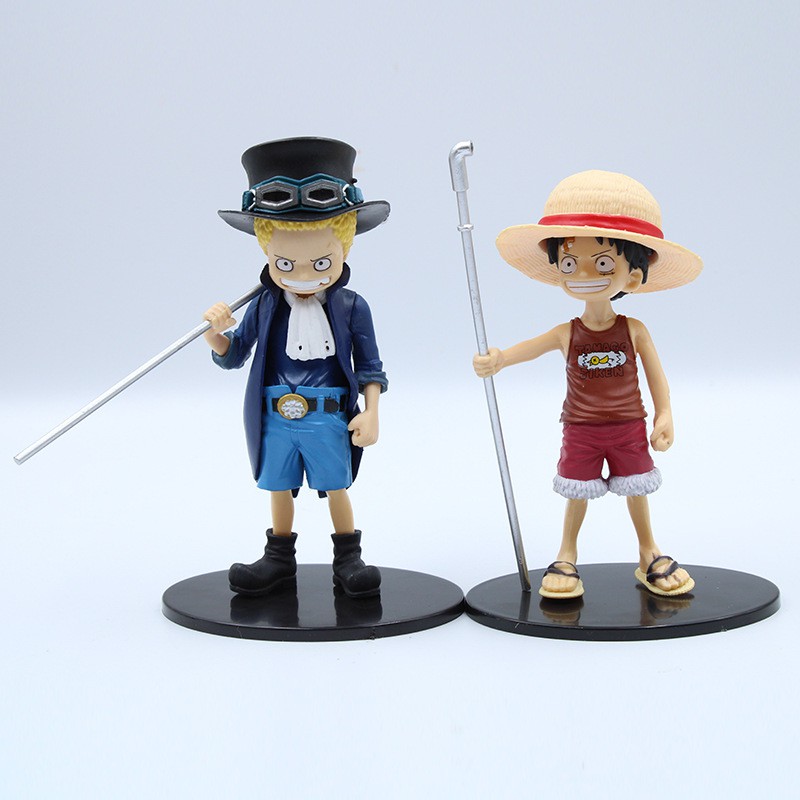 MÔ HÌNH CHIBI ONEPIECE 5 NHÂN VẬT LUFFY SANJI ROJO SABO ACE