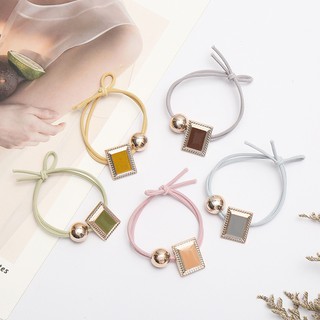 Dây cột tóc lấp lánh retro vintage sang trọng phong cách Hàn Quốc xinh xắn