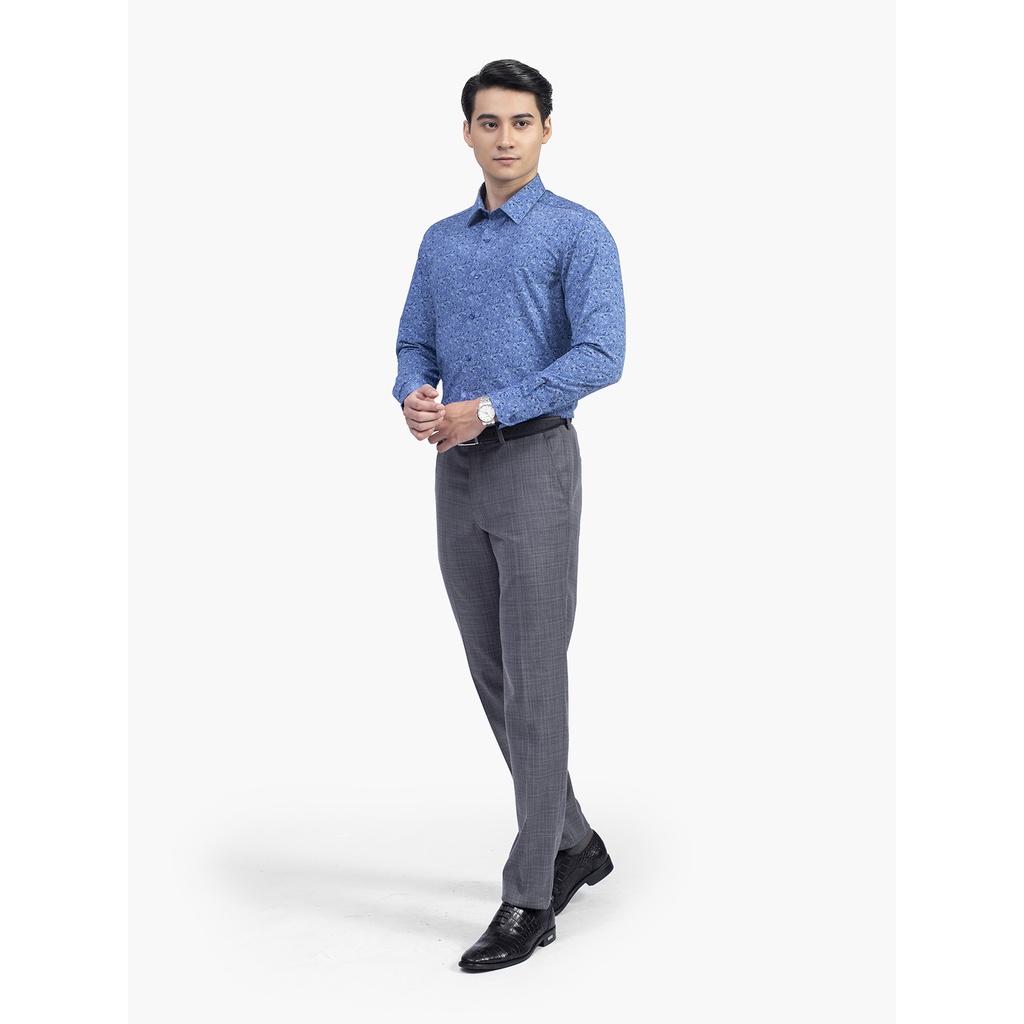 [MẪU MỚI] Áo sơ mi nam dài tay ARISTINO họa tiết độc đáo, lịch lãm, chất liệu Modal thấm hút tốt - ALS27101