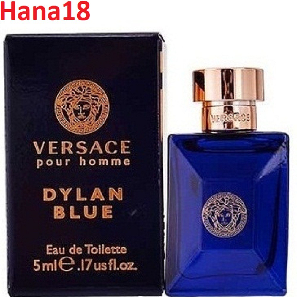 Nước Hoa Nam 5ml Versace Dylan Blue Pour Homme, Hana18 cung cấp hàng 100% chính hãng