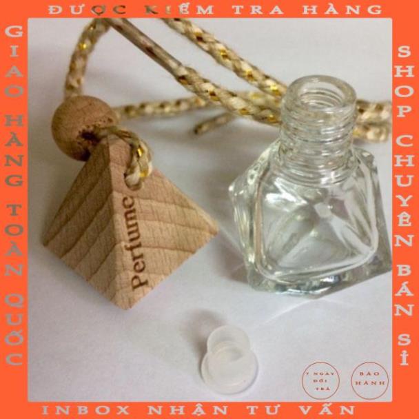 Lọ đựng tinh dầu treo xe - vỏ lọ tinh dầu treo xe - chai lọ mỹ phẩm wsally