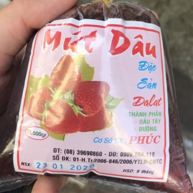 Mứt dâu đà lạt