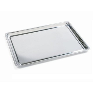 Khay chữ nhật inox lớn 31*24