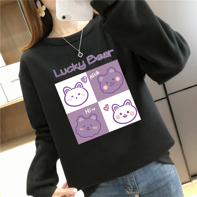 Áo tay dài cổ tròn thời trang thu đông cho nữ | BigBuy360 - bigbuy360.vn