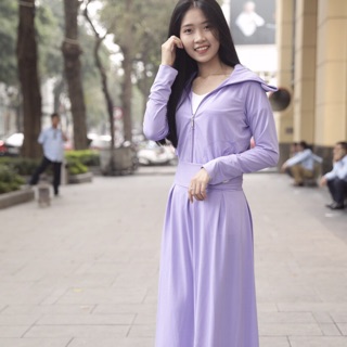 váy chống nắng thông hơi hàng công ty siêu đẹp