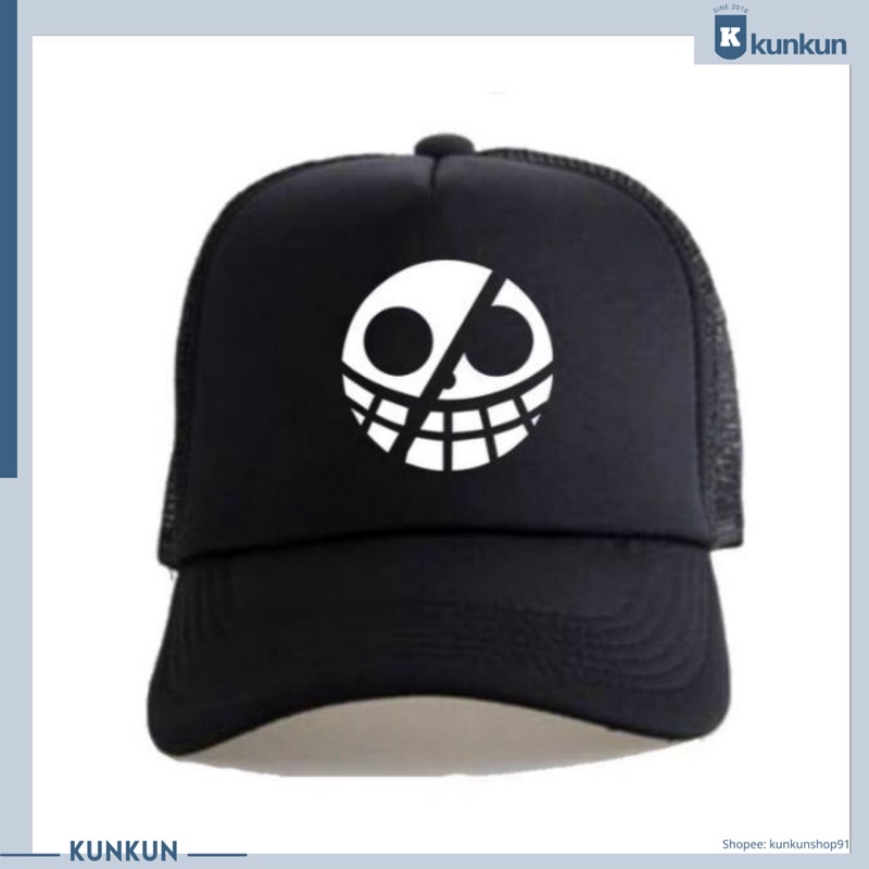 Nón lưỡi trai đen Trafalgar Law  nam nữ unisex mới nhất