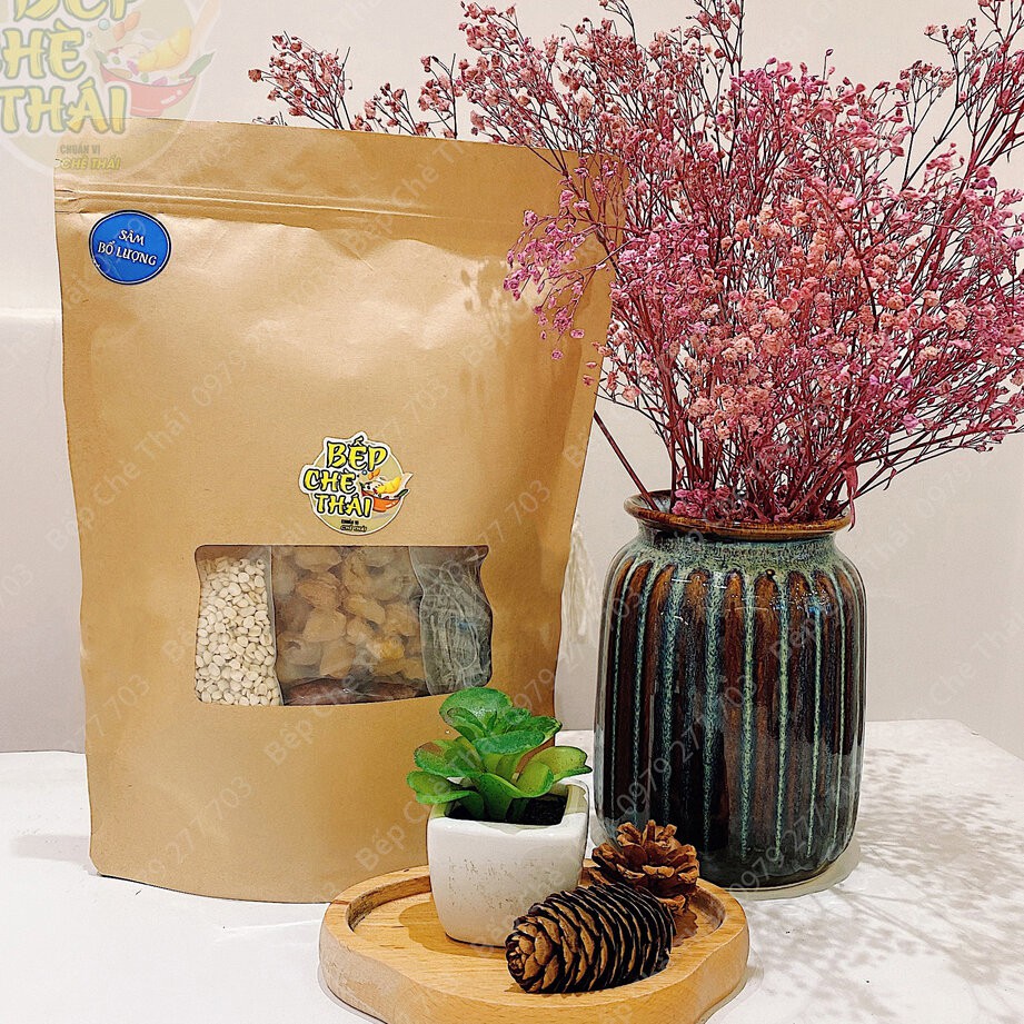 Set chè sâm bổ lượng (Set lớn 30 Chén) - Tự nấu 10 vị - BẾP CHÈ THÁI - Tặng kèm công t | BigBuy360 - bigbuy360.vn
