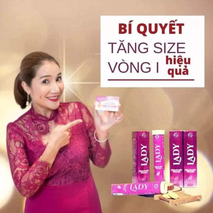 Viên Sủi Nở Ngực Lady, Tăng Size Vòng 1 Nhanh Chóng, Săn Chắc, Tròn Đều, Cân Đối. | BigBuy360 - bigbuy360.vn