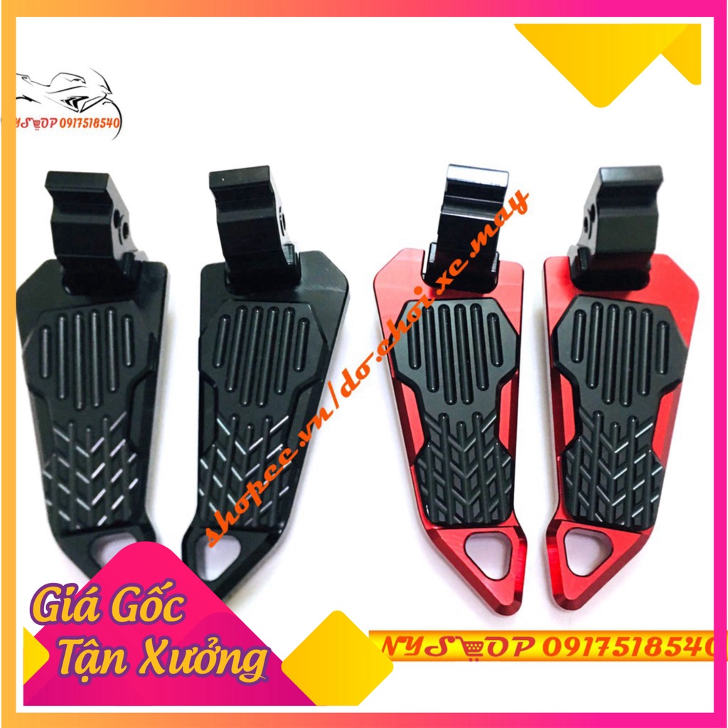 GÁC CHÂN BIKER CNC CHO SHVN2012-2017, SH300i 2016, SH Mode. (Ảnh Sp thật)