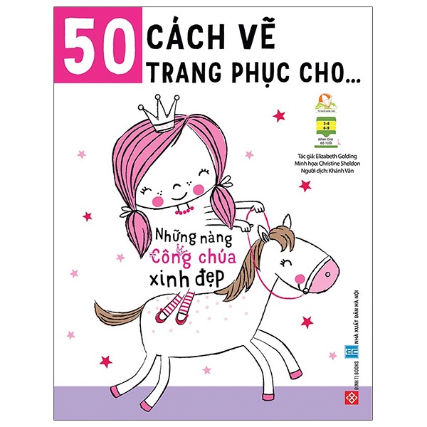 Sách - 50 Cách Vẽ Trang Phục Cho...- Những Nàng Công Chúa Xinh Đẹp