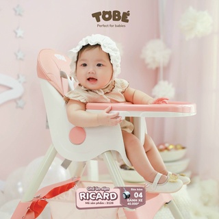 Ghế ăn dặm cho bé đa năng tobé ricard pro, ghế ngồi tập ăn dặm gấp gọn cho bé - jamiebaby chăm sóc trẻ sơ sinh