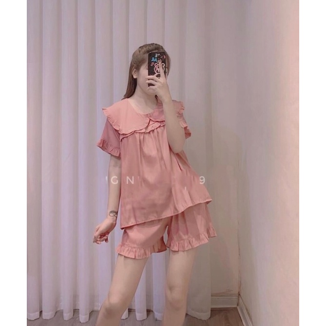 Bộ mặc nhà lụa cao cấp | BigBuy360 - bigbuy360.vn