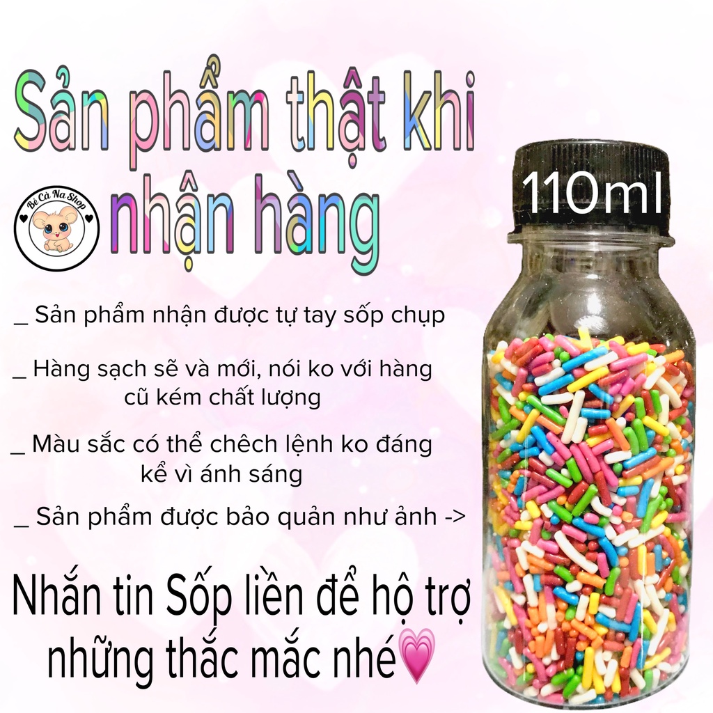 Cốm màu vitamin , thức ăn dinh dưỡng cho hamster thỏ bọ sóc...