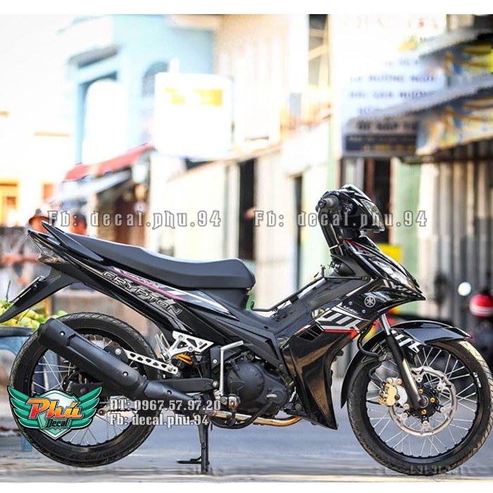 Tem rời EX 2006-2010 Crypton đen (P)