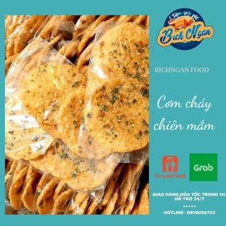 1 gói cơm cháy chiên mắm hành sài gòn giòn tan