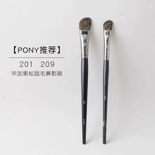 209picasso201bevel Head Squirrel Fur Eye Countour Brush Shadow Brush Animal Hair Eyeshadow Brush