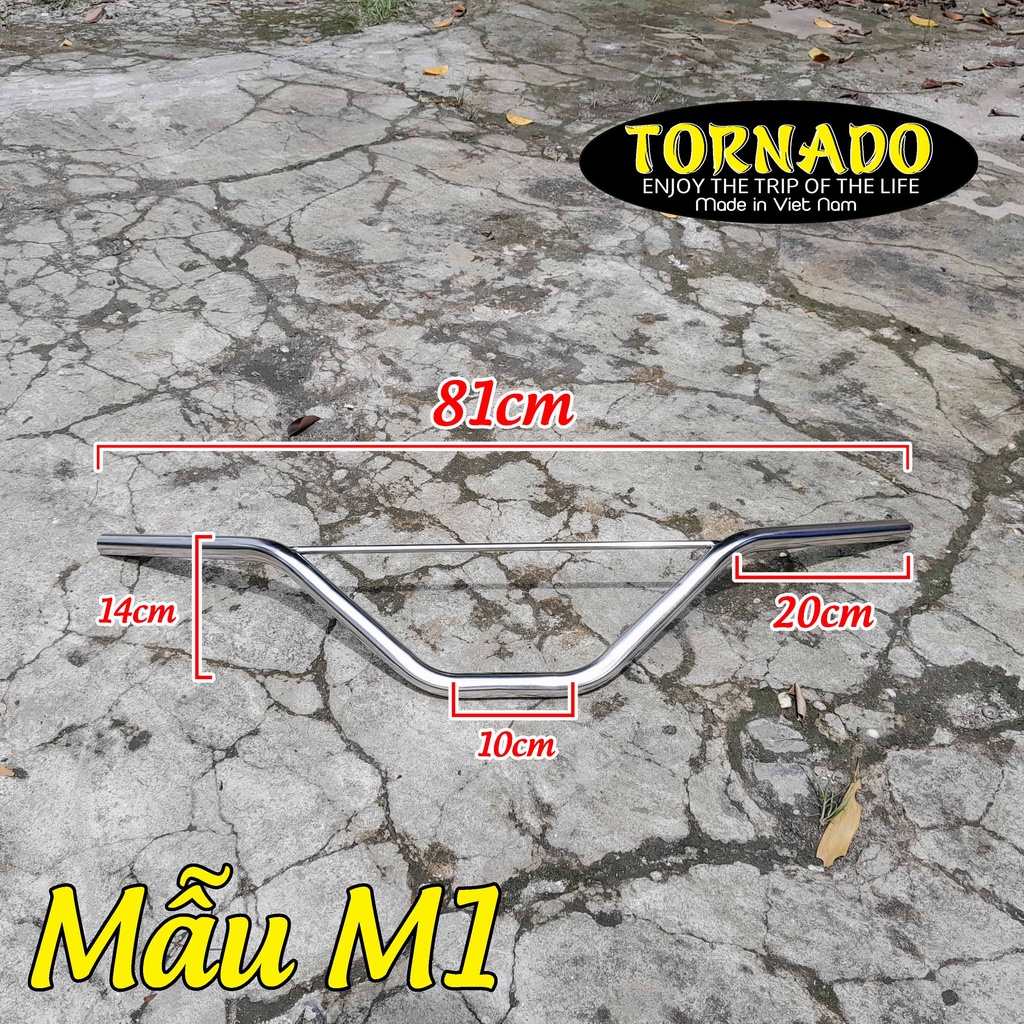 Ghi đông tracker, ghi đông scrambler,ghi đông cafe,.... inox304