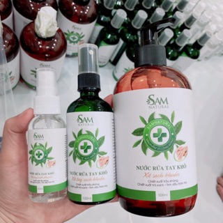 ( Hàng tặng) Nước rửa tay bằng khô dạng xịt - Sam Natural