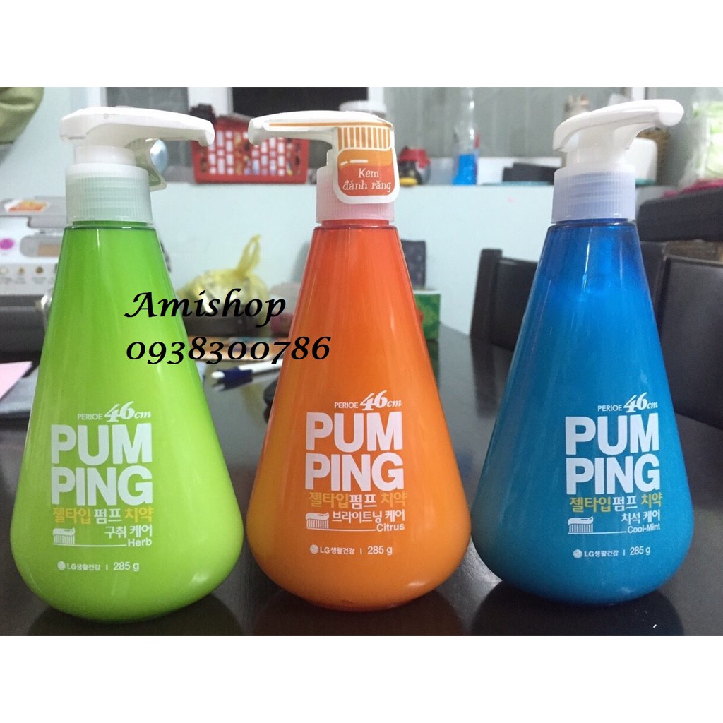 Kem Đánh Răng Pump - Perioe Pumping