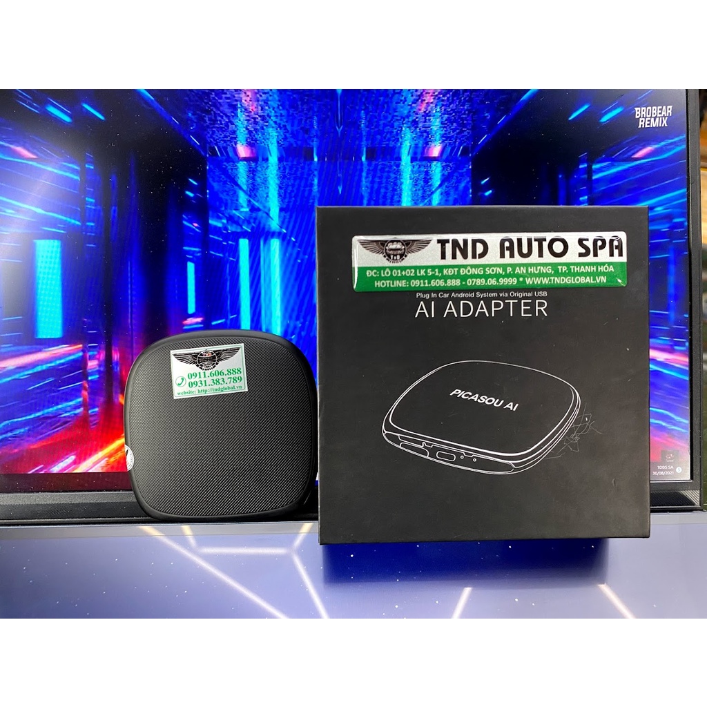 Carplay Android Box AI 4G - thiết bị thông tin giải trí ALL-IN-ONE cho xe tích hợp cổng Apple carplay