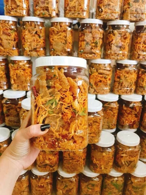 1kg cơm cháy lắc khô gà