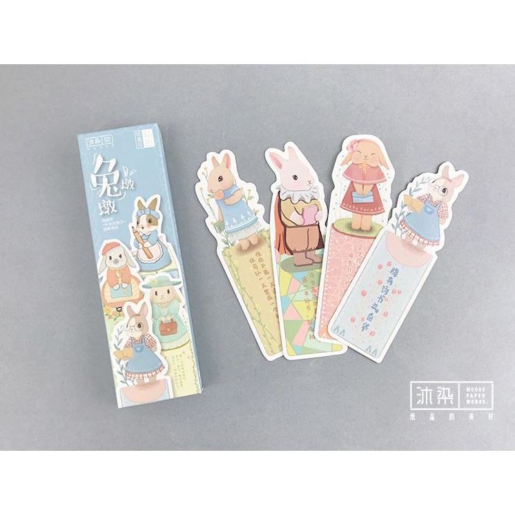 Hộp 30 Đánh Dấu Sách Bookmark Chủ Đề Cảm Xúc Cuộc Sống 15x4cm