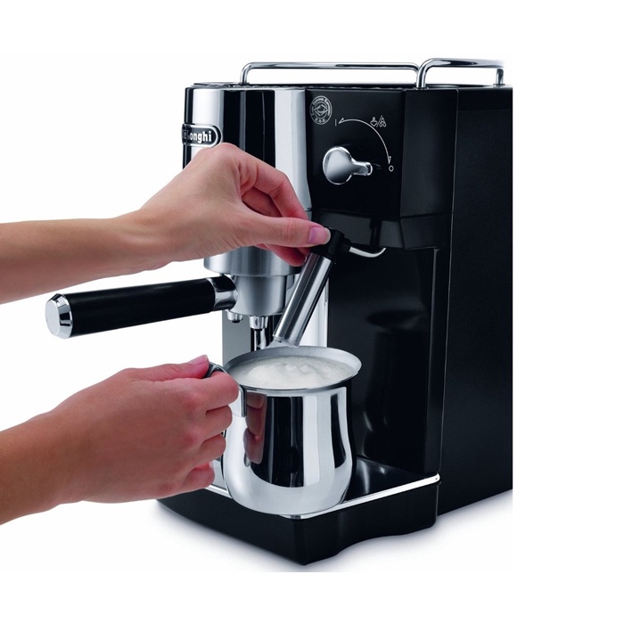 Máy Pha Cà Phê DeLonghi EC820 - Đen - Hàng Chính Hãng