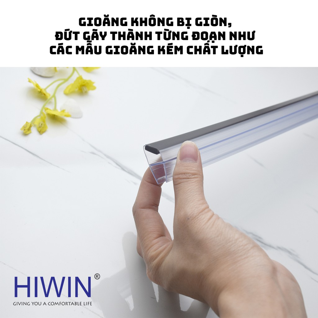 Gioăng từ 135 độ mở ngoài cabin tắm màu đen Hiwin SP-055