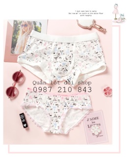Quần lót đôi pink Bộ Lạc